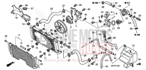 KUEHLER (CB1300A/CB1300SA) CB1300SA8 de 2008